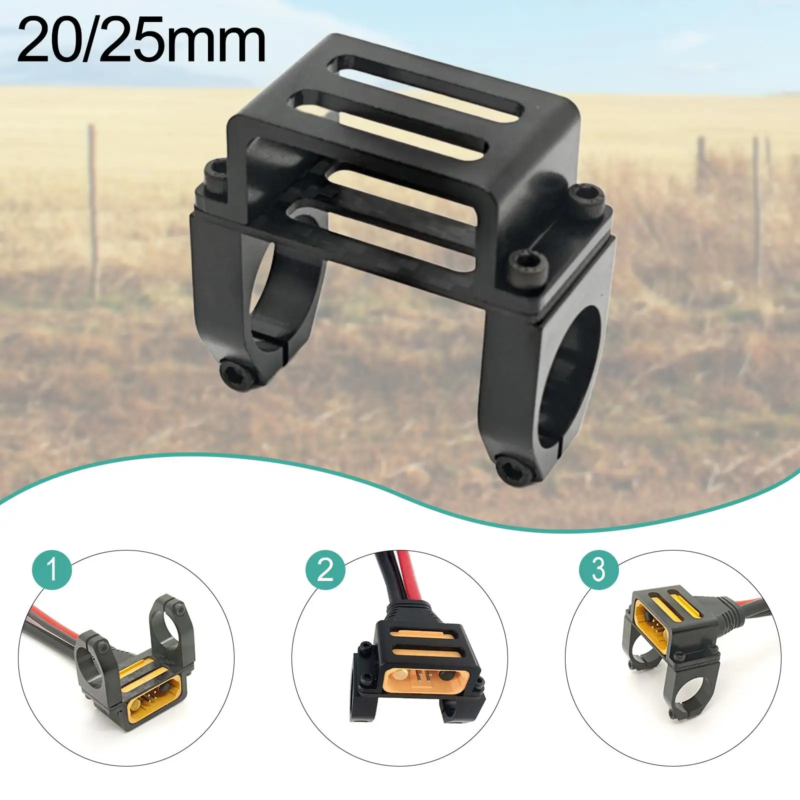 Conector AS150U de aluminio para drones agrícolas – Enchufe fijo - imagen 4