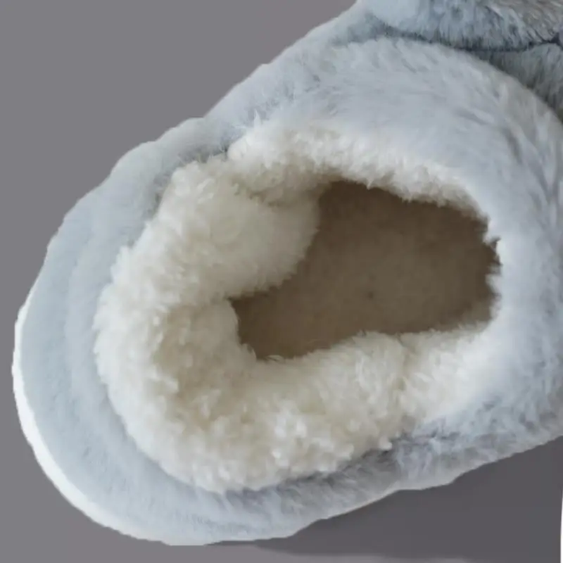 Zapatos Husky infantil de dibujos animados – Zapatillas invierno algodón - imagen 5