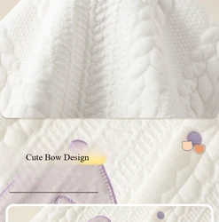 Somenie mono de bebé de algodón cálido para otoño e invierno