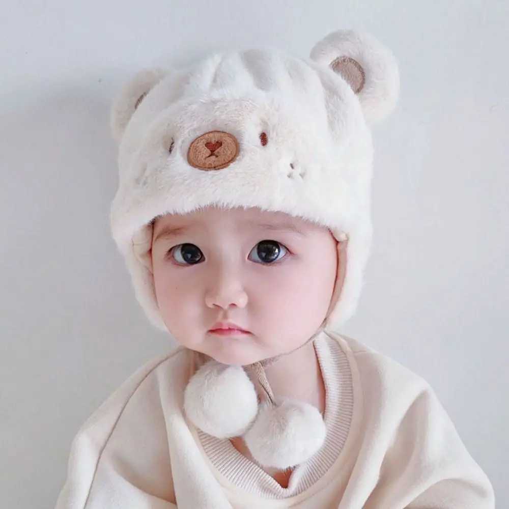 Gorro calentito con pompón para niños – Protección de oídos en invierno - imagen 5