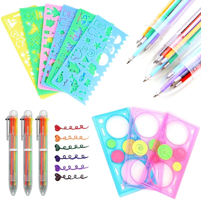ZYF Espirografía múltiple – Dibujo mágico para niños - imagen 3
