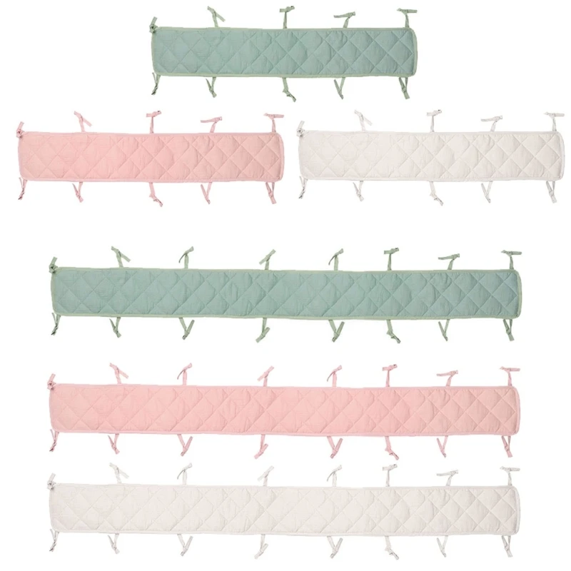 Parachoques acolchados para cuna – Protectores transpirables - imagen 2