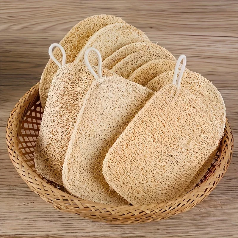 Esponjas de lufa exfoliantes naturales para depuración corporal y ducha - imagen 4