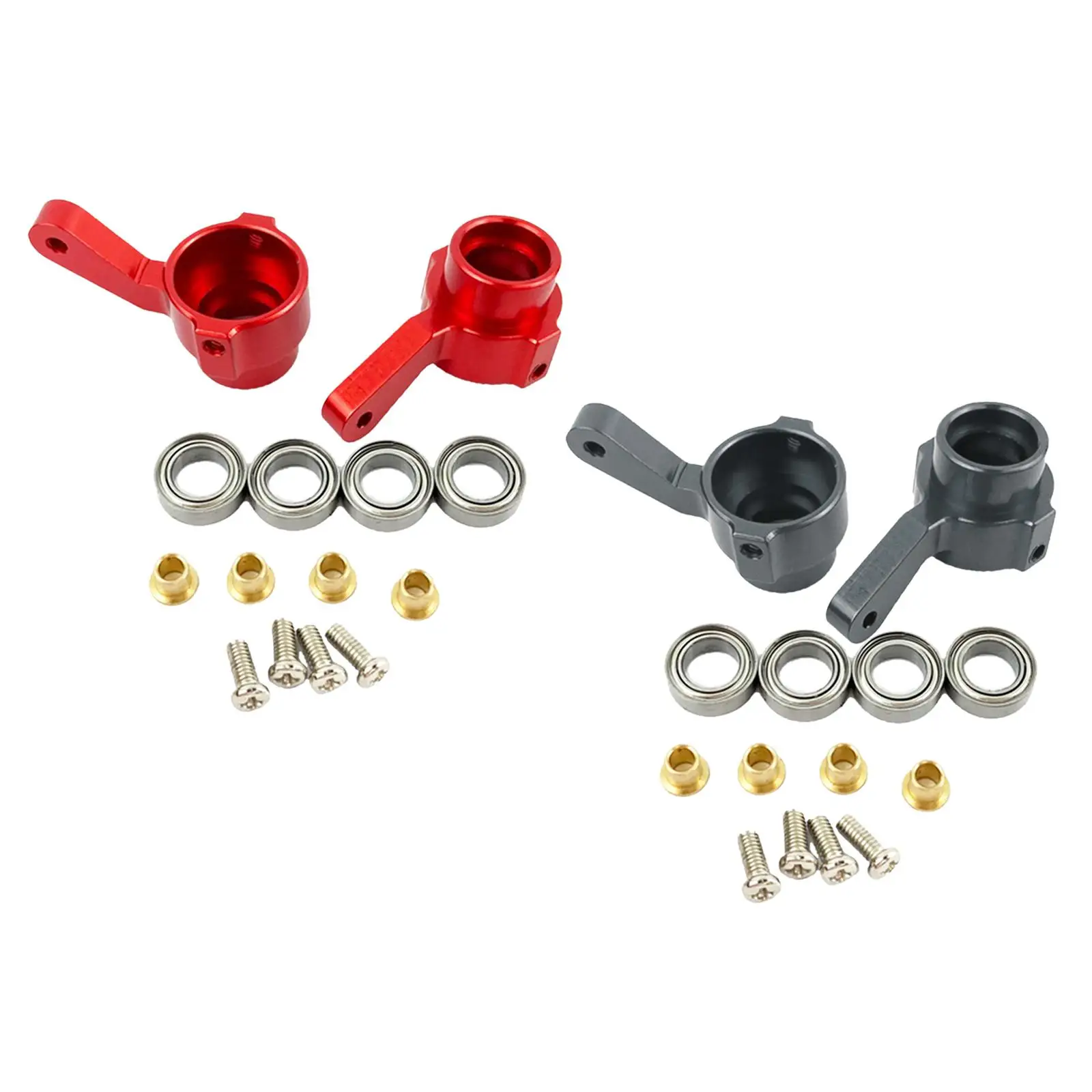 WPL porta ejes de dirección aleación para coche RC - imagen 2