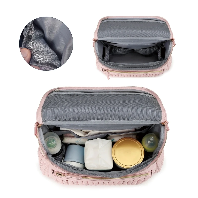 Mochila para pañales – Bolsa de paseo práctica de gran capacidad - imagen 4