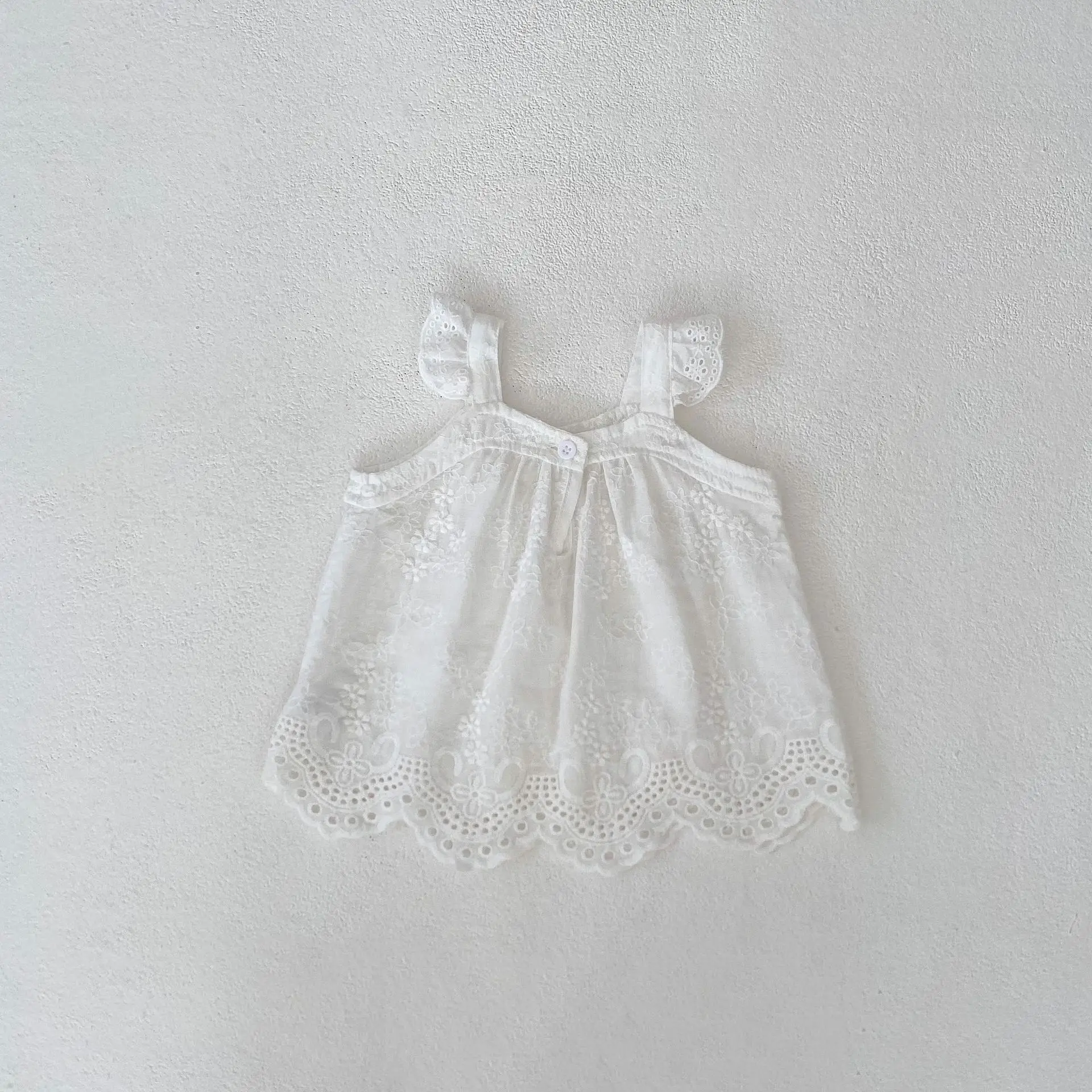 Milangel conjunto de verano para niña con volantes y shorts florales - imagen 3