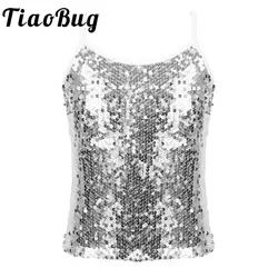 Maillot de danza infantil con lentejuelas brillantes AqSkating