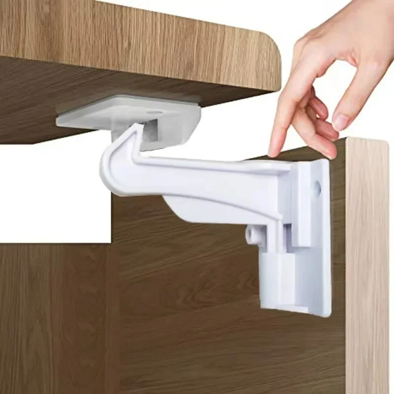 Cerradura invisible de seguridad para muebles – Babyproofing sin taladro