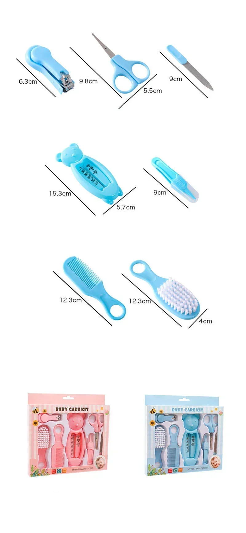 Cortaúñas con diseño seguro y hoja redondeada