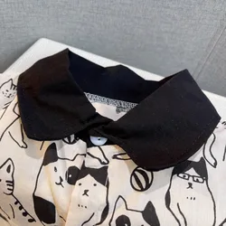 Conjunto de verano bebé con camiseta de dibujos y pantalones cortos