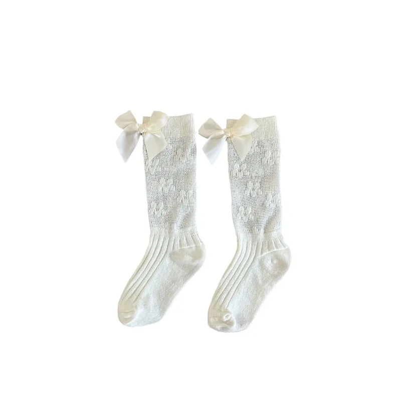 Calcetines algodón con lazo para niña - imagen 2