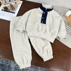 Conjunto de lana invierno niños – Sudadera y pants