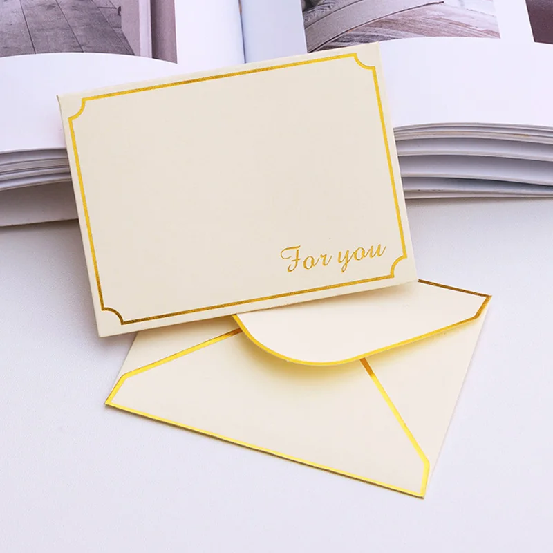 Set di buste con stampa a caldo para invitaciones
