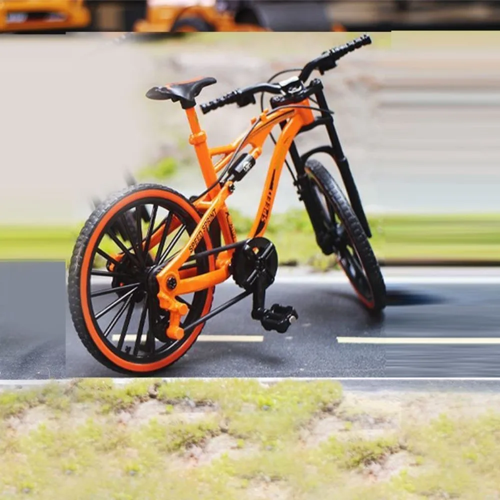 Bicicleta de juguete en metal con diseño de montaña para niños