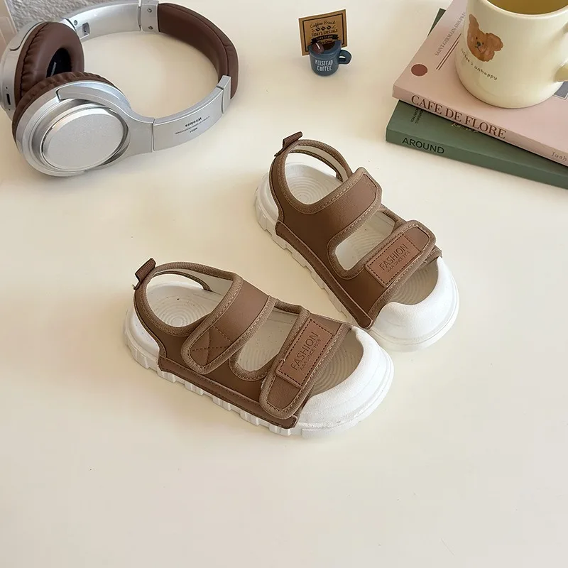 Sandalias antideslizantes de suela blanda infantiles de verano - imagen 2