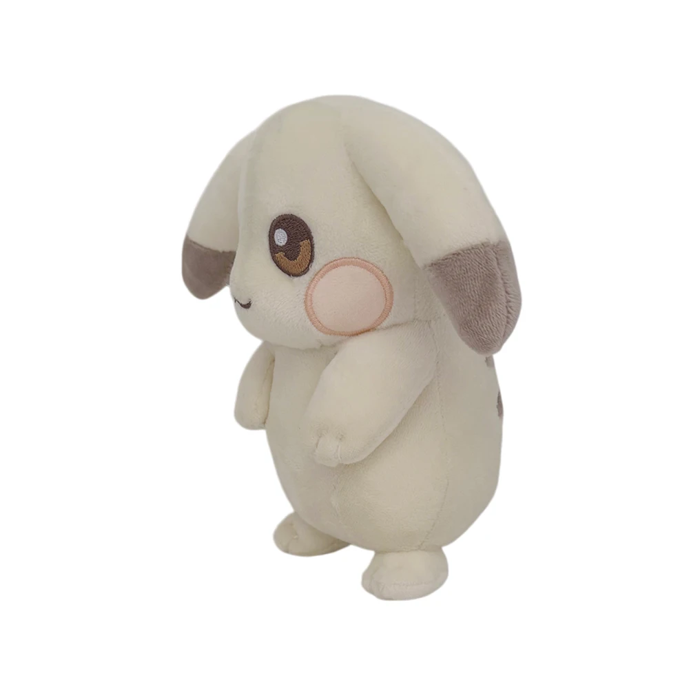 Peluche Pikachu Pokémon Pokopia de color claro con orejas suaves - imagen 4