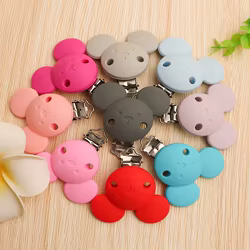 Kovict – Enganches de silicona con animalitos para mochila infantil