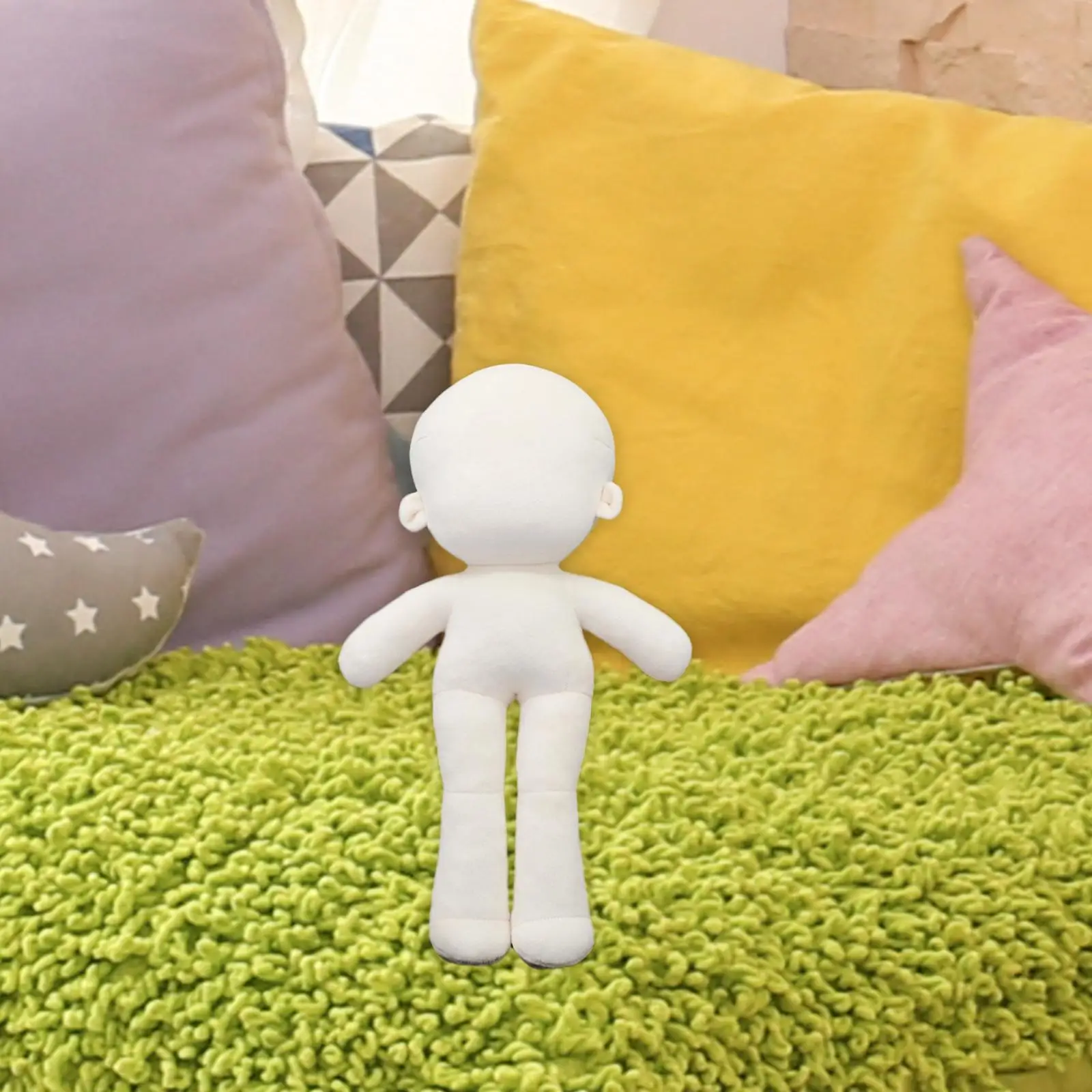 Cuerpo de muñeca de algodón flexible para manualidades - imagen 4