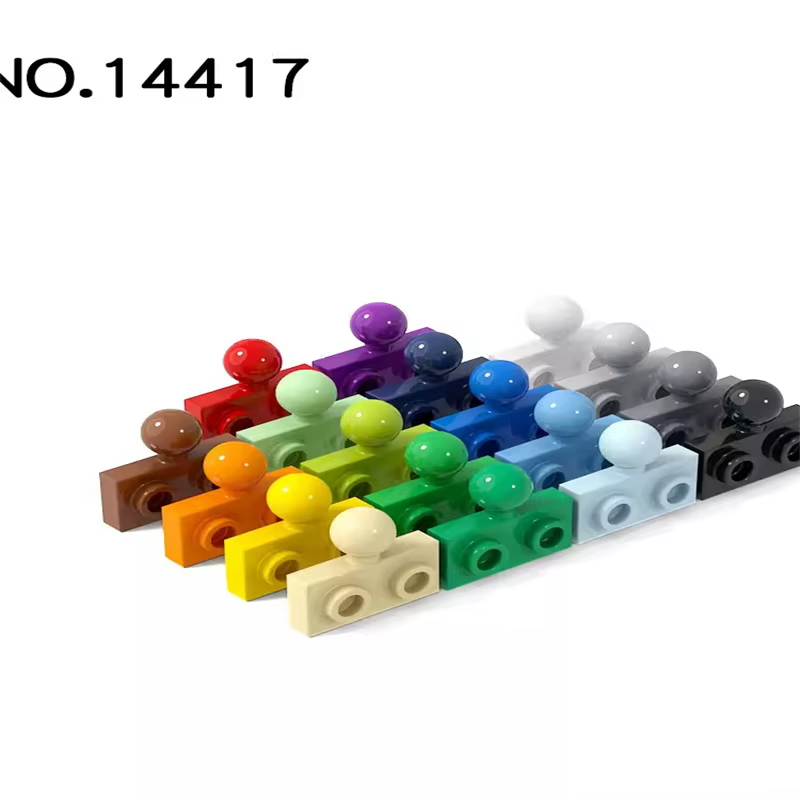 Piezas MOC 1x2 con bola de remolque lateral - compatibles construccion - imagen 4