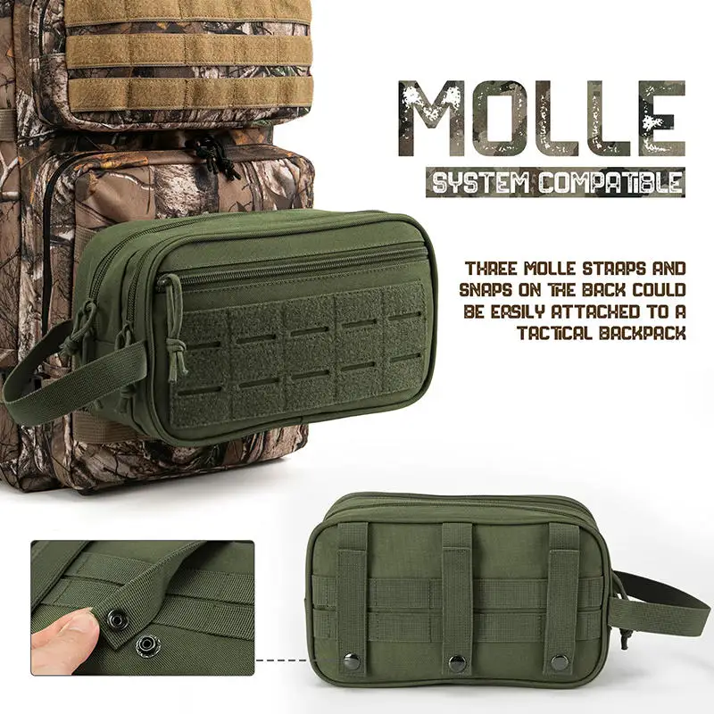 Bolsa de aseo para viaje unisex en exteriores con bolsillos - imagen 4