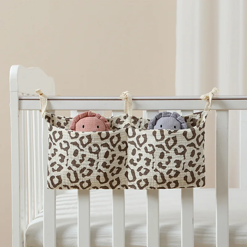 Bolsa de pañales infantil – Organizador colgante para cuna - imagen 3