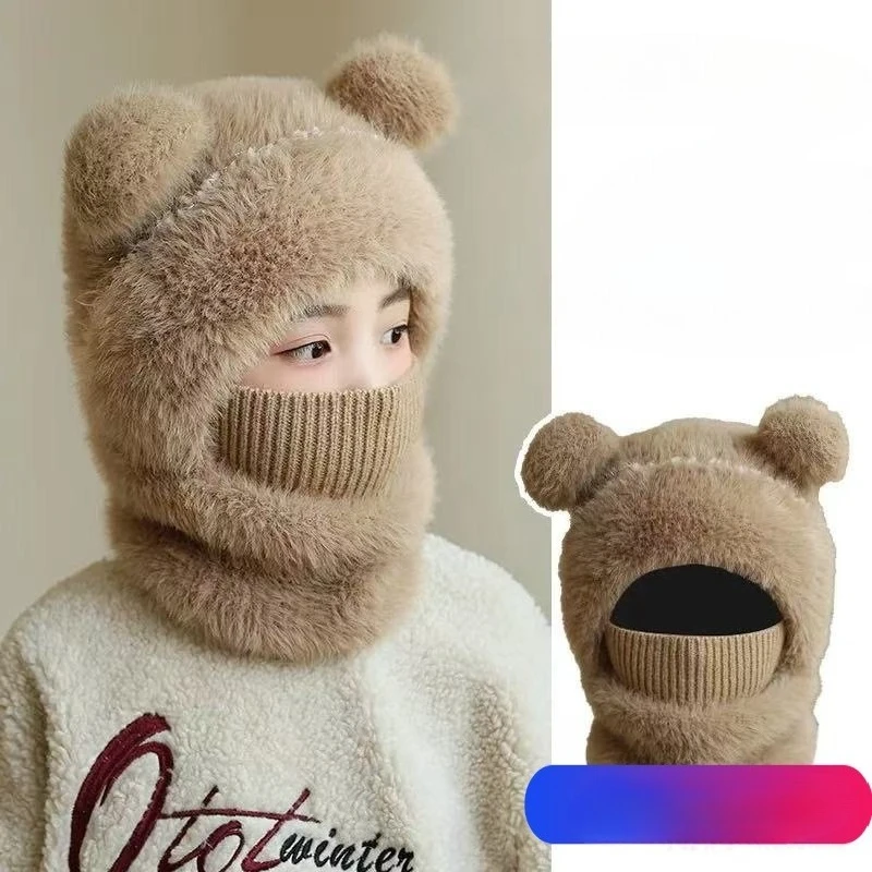 Gorro térmico de invierno con bufanda y orejeras para niños - imagen 5