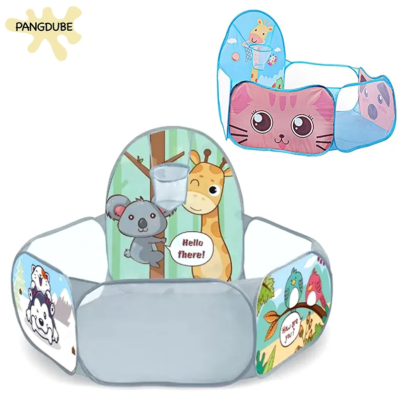 PANGDUBE Parque infantil plegable hexagonal 1,2 m para bebes con valla