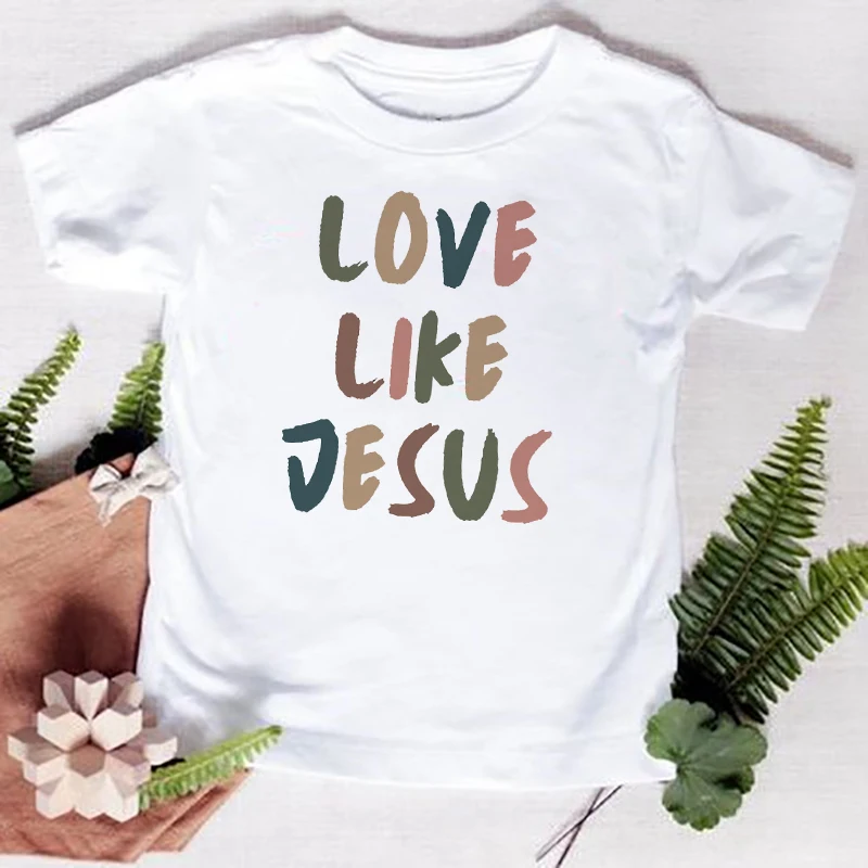 Love Like Jesus camiseta infantil manga corta verano - imagen 2