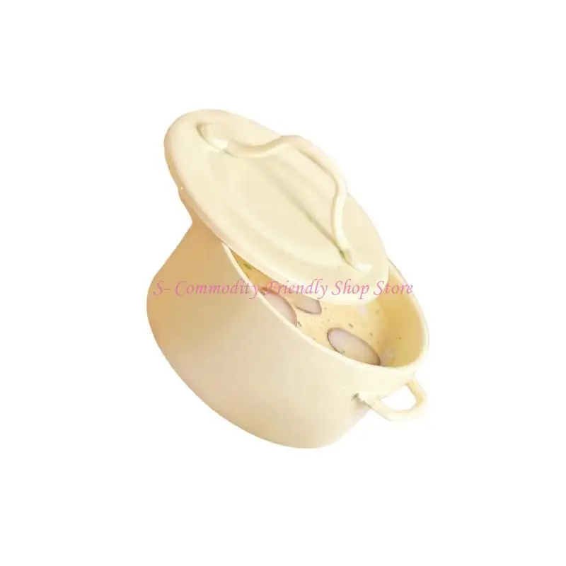 Accesorio para casa de muñecas: crema champiñones miniatura artesanal