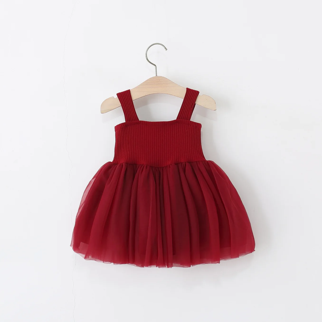 Vista del vestido en estilo princesa