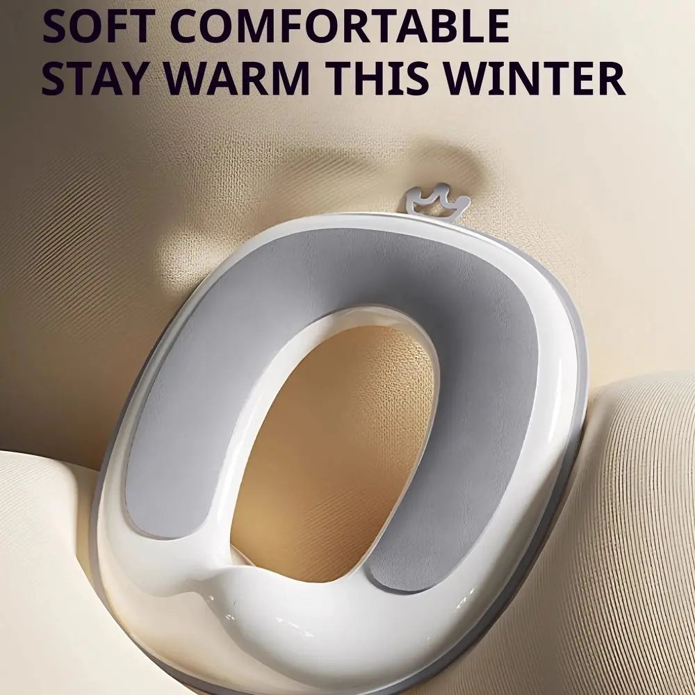 Asiento de inodoro portátil para uso en casa y exterior