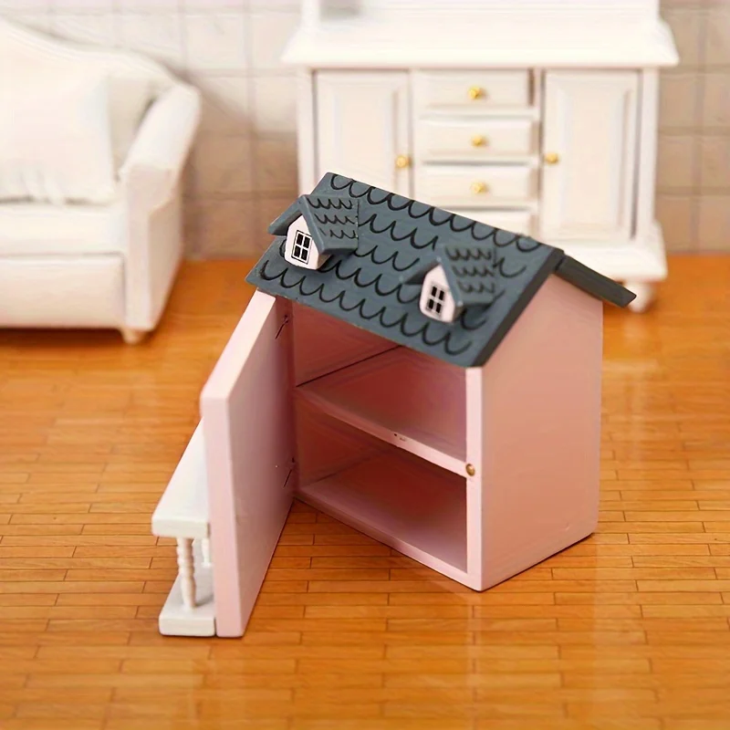 Muebles para casa de muñecas – Set mini pastel
