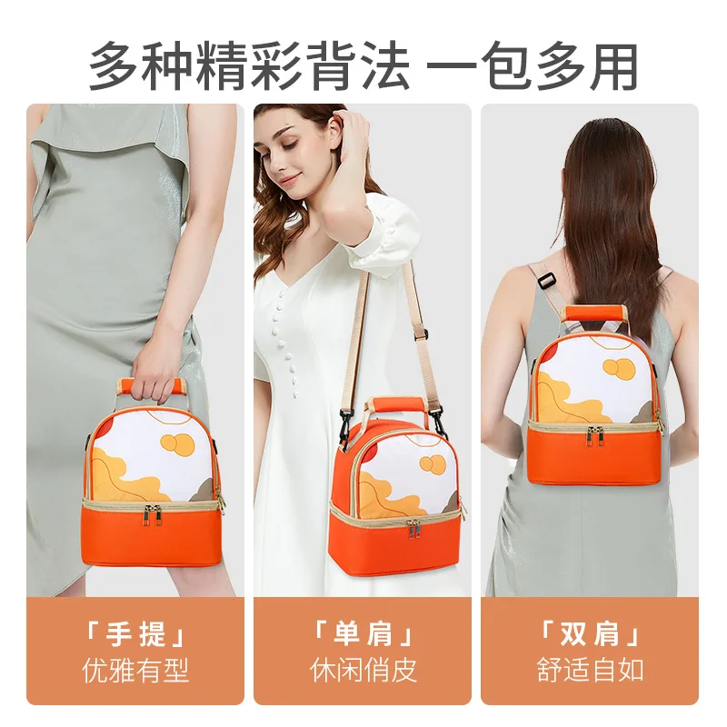 Bolsa térmica de bebé grande para picnic de viaje, mamá - imagen 5