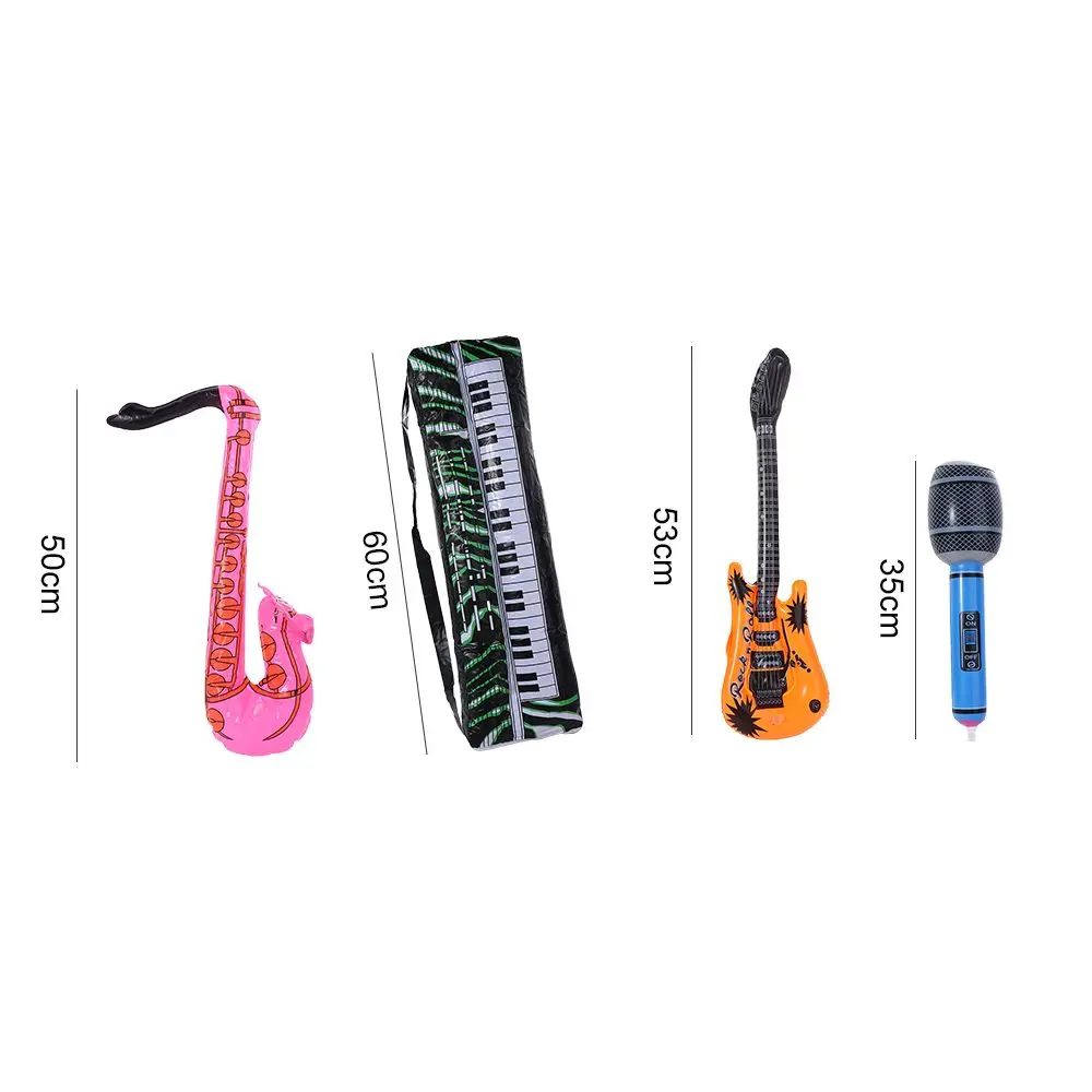 Guitarra inflable para bebés: instrumento musical de globo - imagen 2