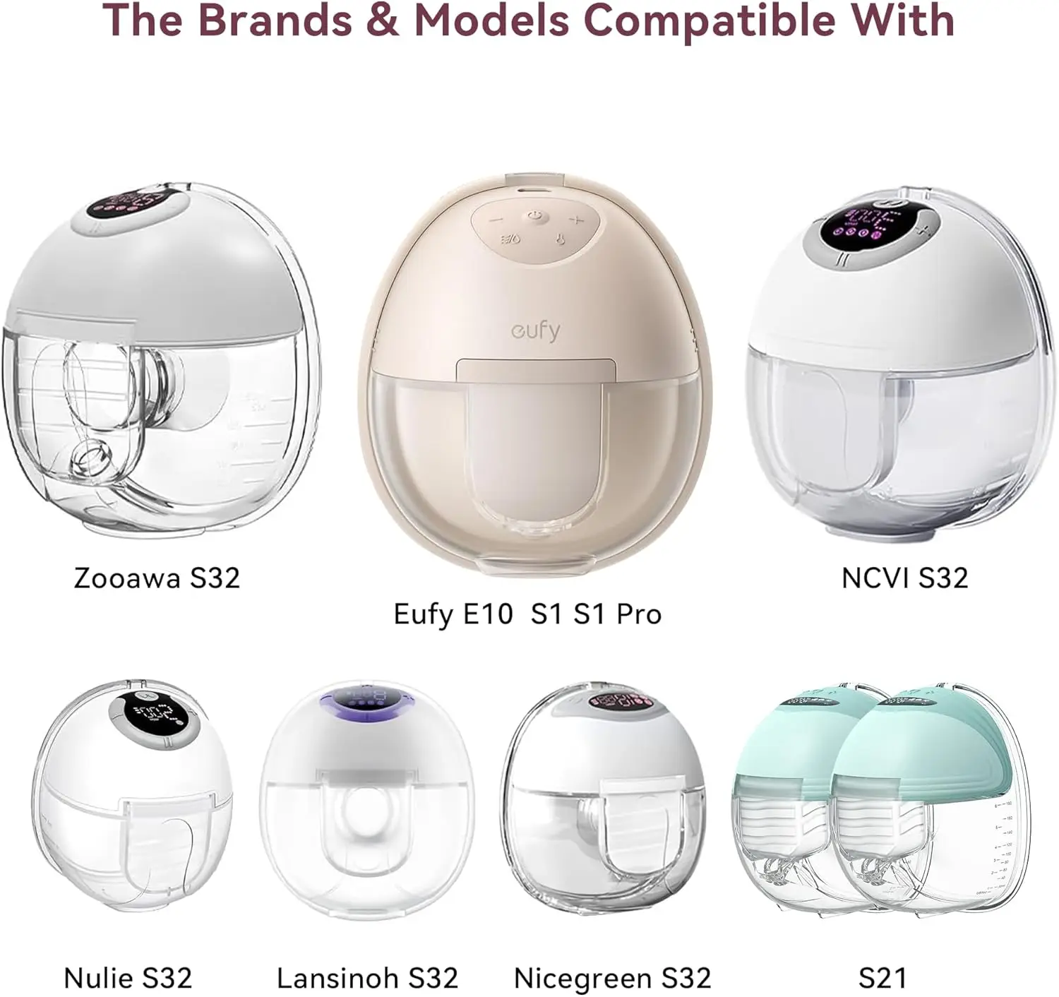 eufy S1 Pro diafragma de repuesto silicona para extractor de leche - imagen 3
