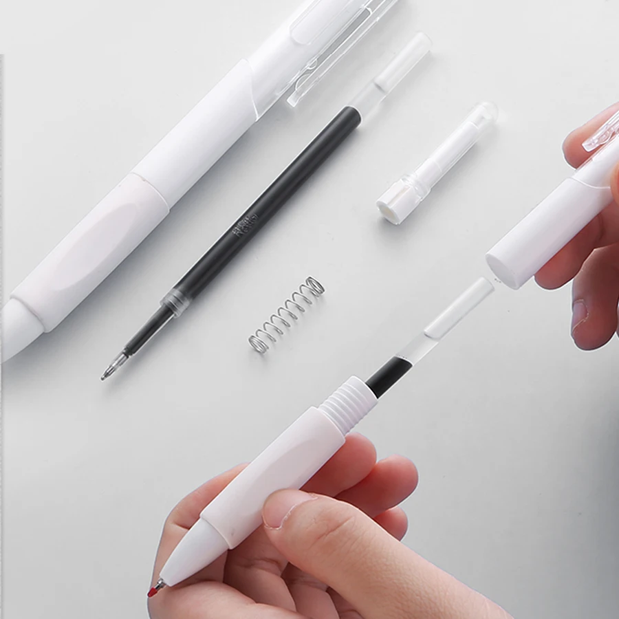 Bolígrafos de gel negro 0,5 mm, secado rápido para tareas – escolar - imagen 3