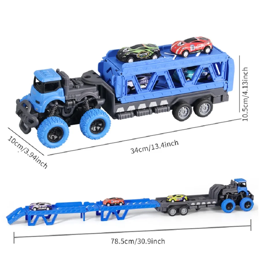 Tren de juguete deformable para niños – Vagón plegable educativo - imagen 5