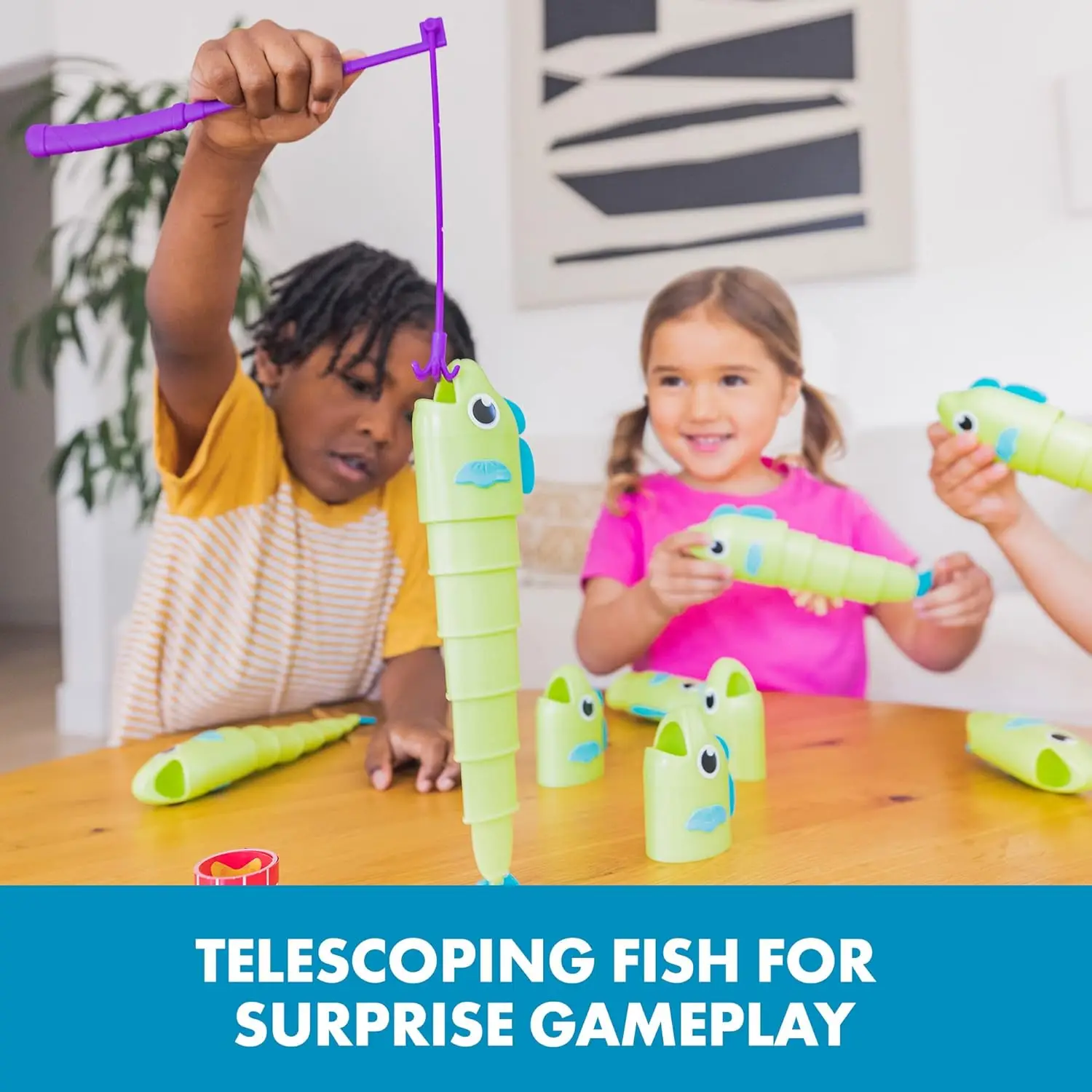Juego de pesca extensible para familia, divertido y competitivo - imagen 3
