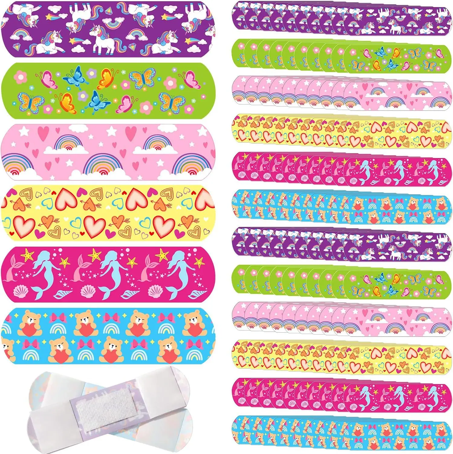 Vendajes adhesivos impermeables infantiles con dibujos - imagen 2