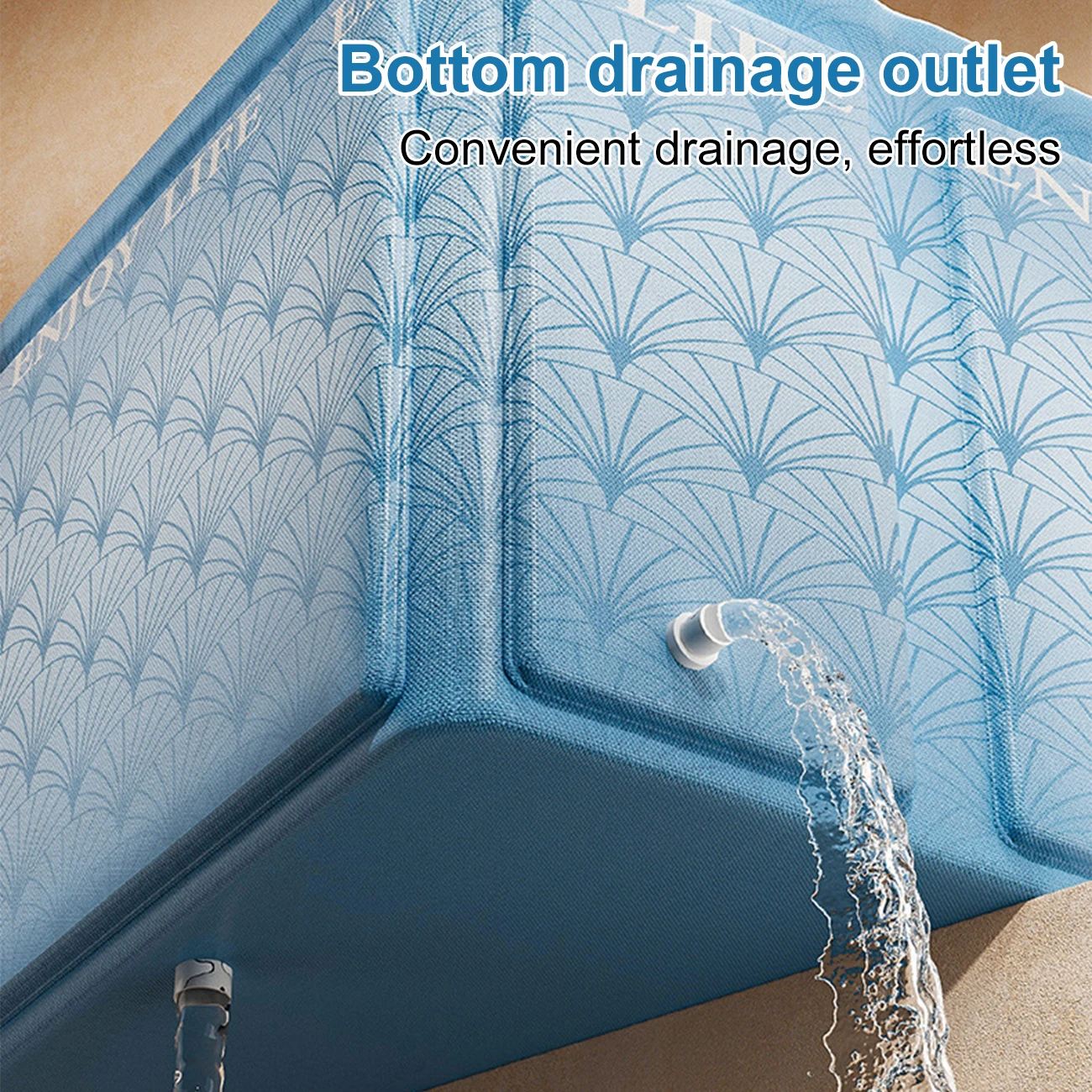 Bañera plegable para baño de hielo y agua caliente de terapia - imagen 4