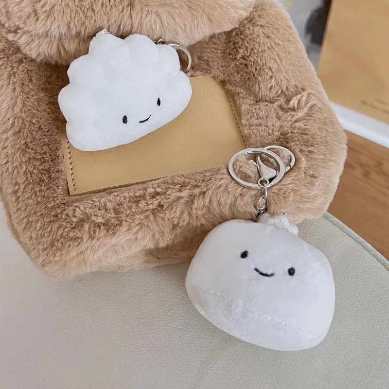 Llavero peluche Dumpling – Muñeco decorativo para bolsa - imagen 3