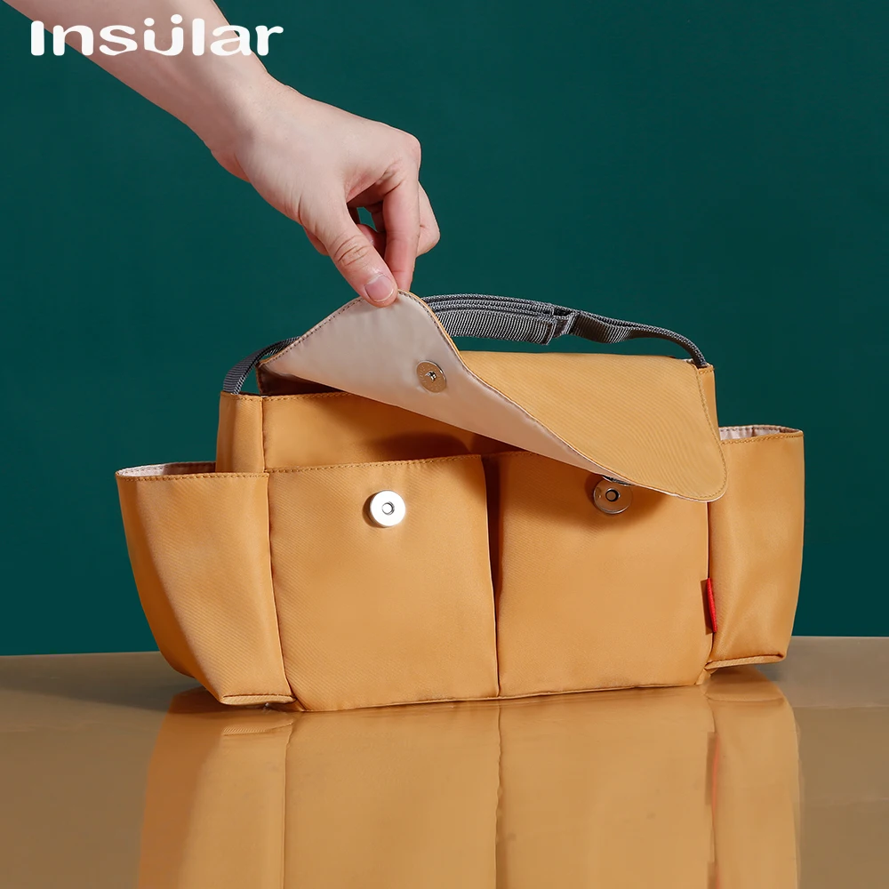 Bolsa organizador cochecito bebé portavasos cubierta impermeable - imagen 2