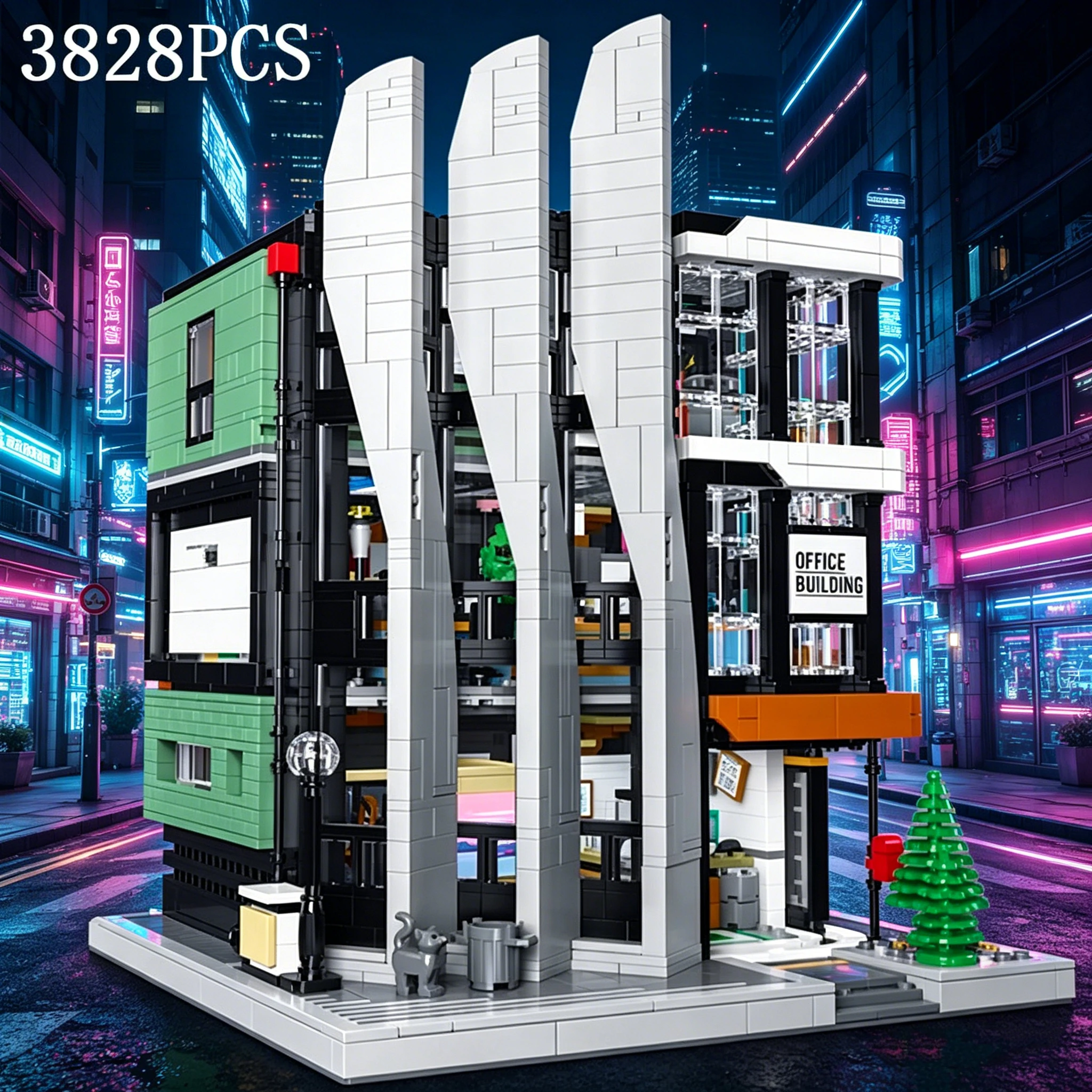 Bloques de construcción creativos para niños – Casa modular - imagen 2