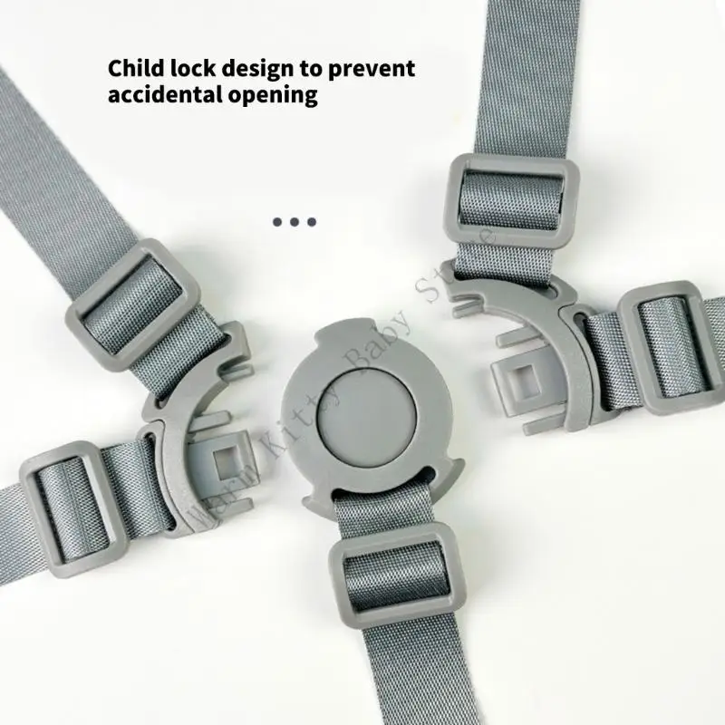 Cinturón de seguridad universal con puntos para silla infantil - imagen 3