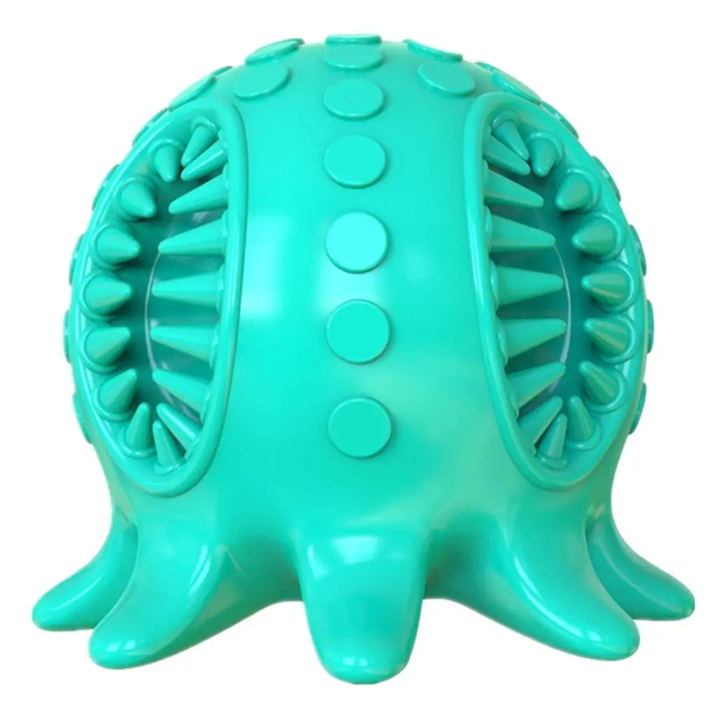 Juguete masticable para perros, pelota azul lago de buscar