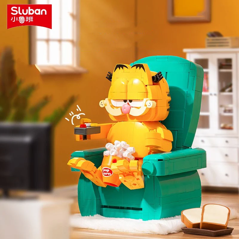 Juego de construcción Garfield para niños – Set clásico con minifiguras