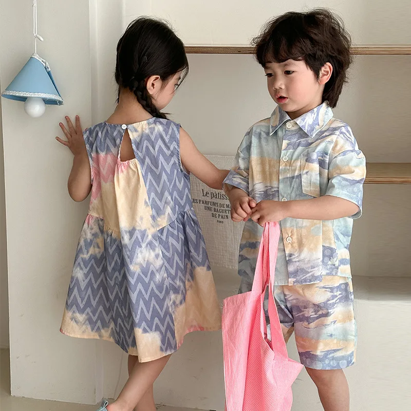 MILANCEL conjunto playa hermanos niños 1-8 años