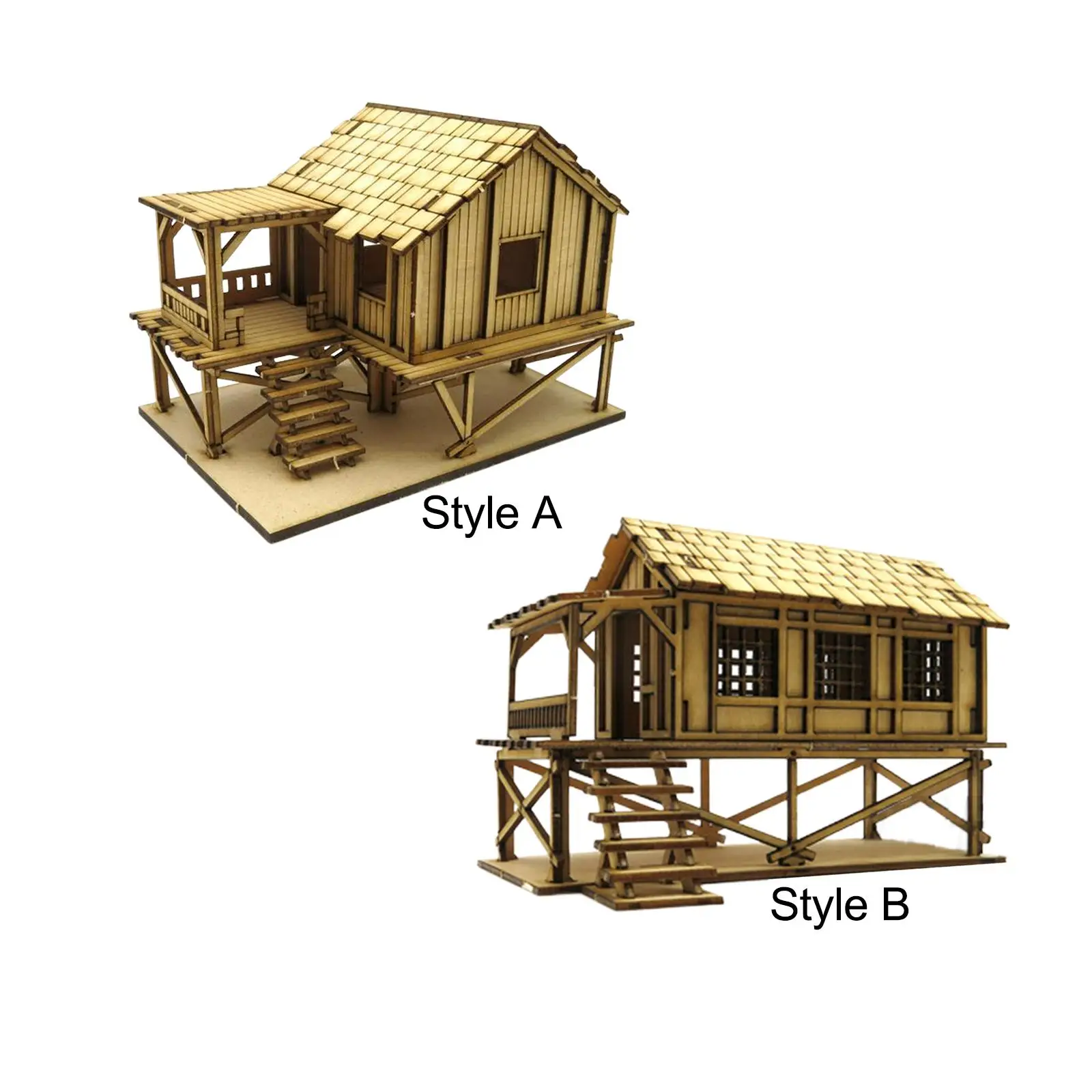 Casa de madera 3D para montar – Puzzle educativo creativo infantil - imagen 5