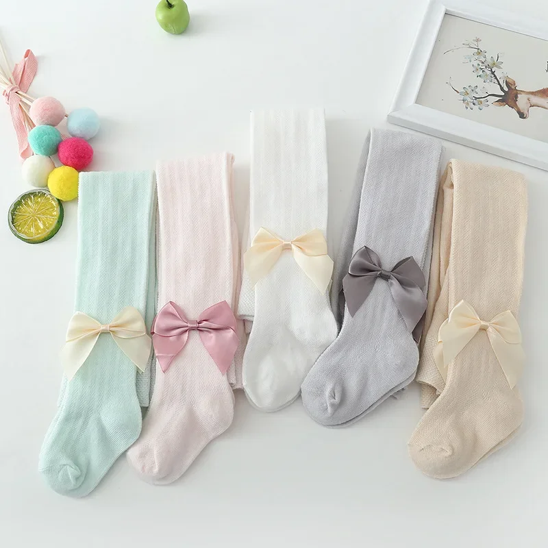 Pantimedias de verano para niñas con malla transpirable tipo princesa - imagen 4