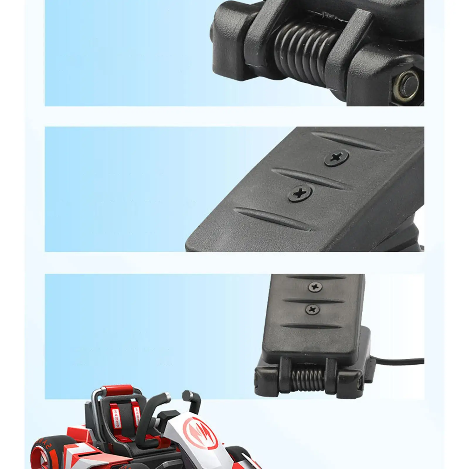 Pedal acelerador para kart infantil ergonómico de repuesto - imagen 2
